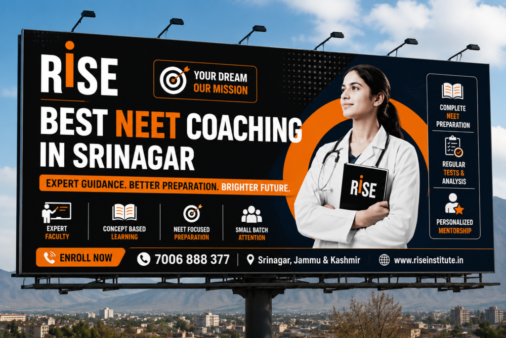 Best Coaching Institute for NEET in Srinagar