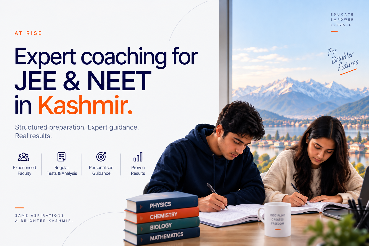 NEET coaching approach at RISE in Srinagar